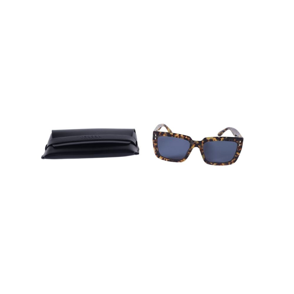 Isabel Marant Square Womens Designer Sunglasses - Yellow Havana / Blue - NWT - Picture 8 of 8